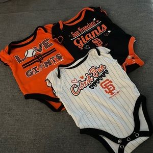 San Francisco Giants Newborn/ Baby Onesies Merchandise!!